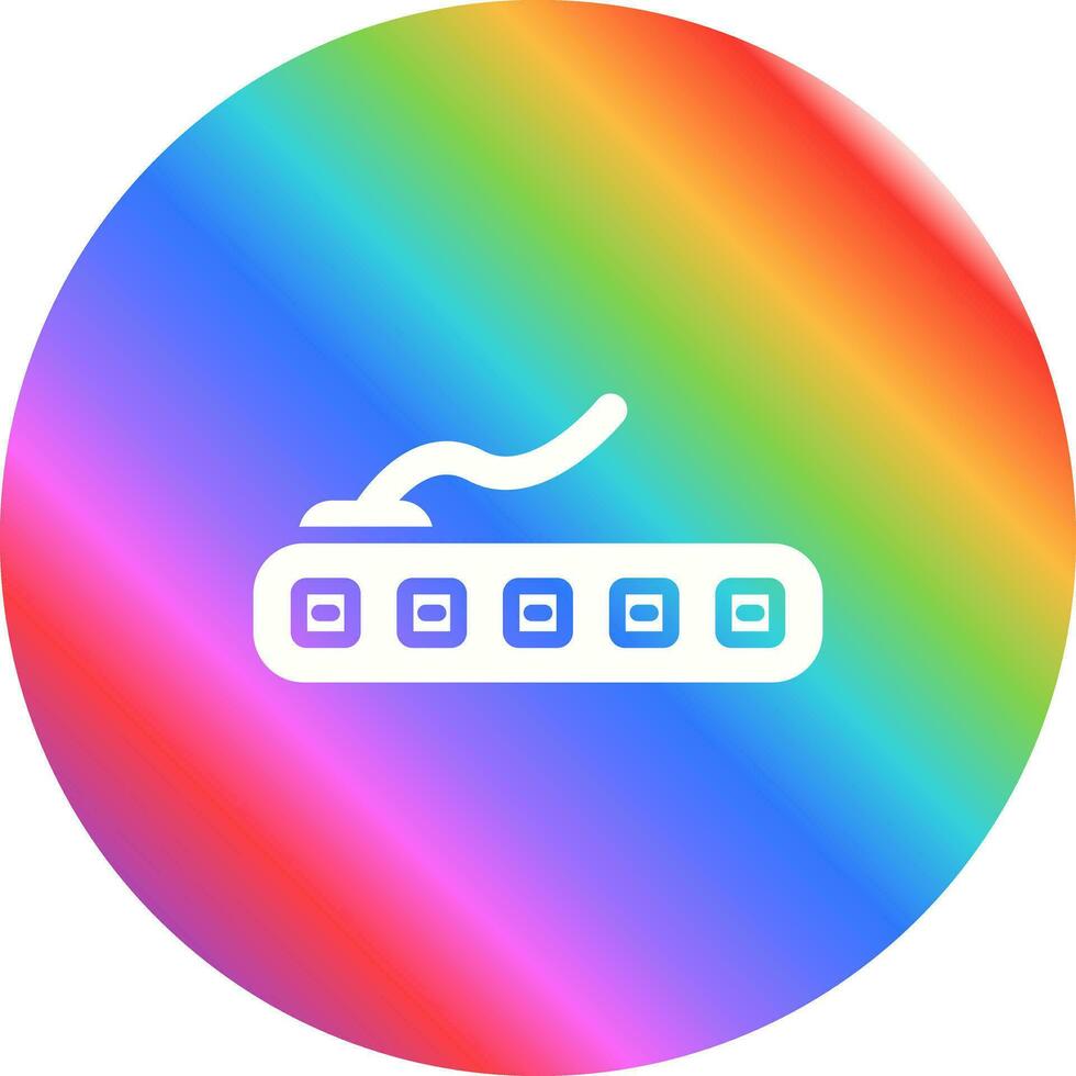 Wi-Fi Enabled LED Strip Vector Icon
