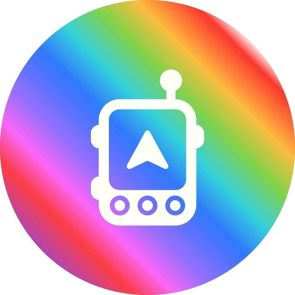 GPS Navigation Device Vector Icon