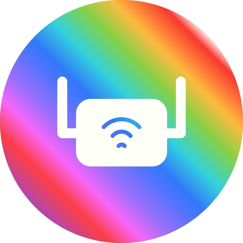 Wi-Fi Range Extender Vector Icon