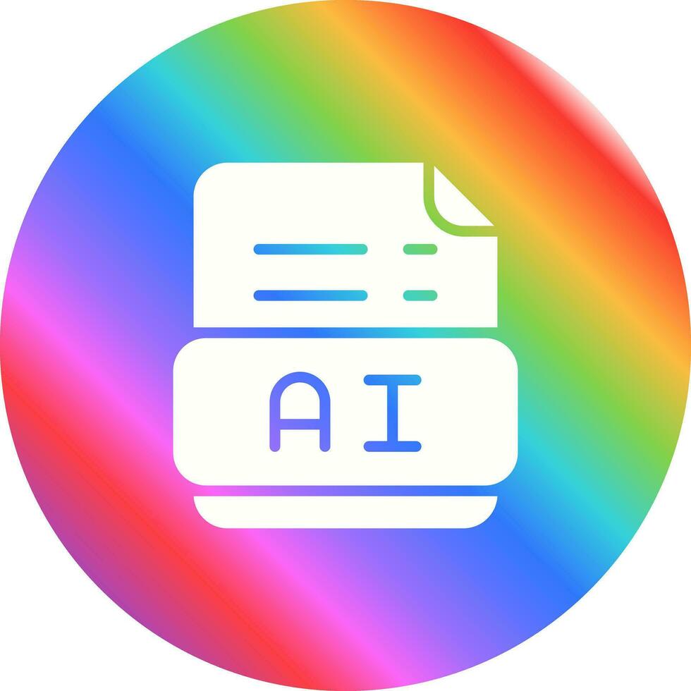 icono de vector de ai