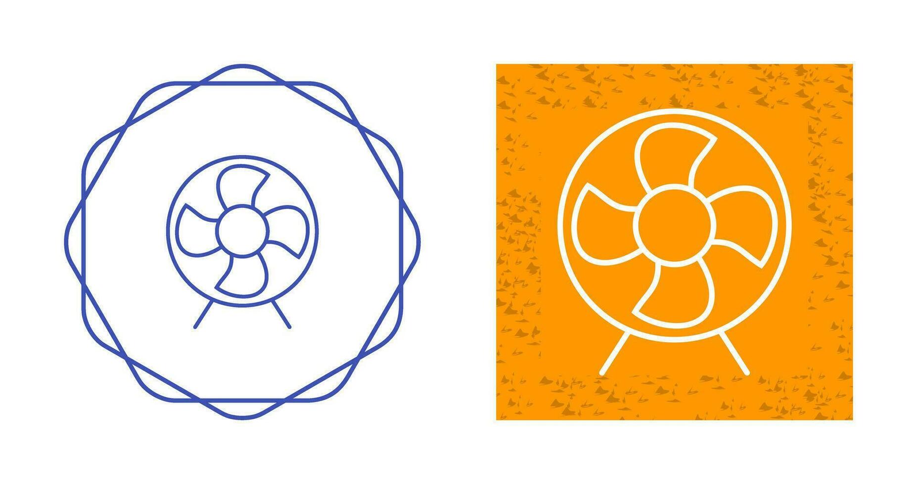 Electric Fan Vector Icon
