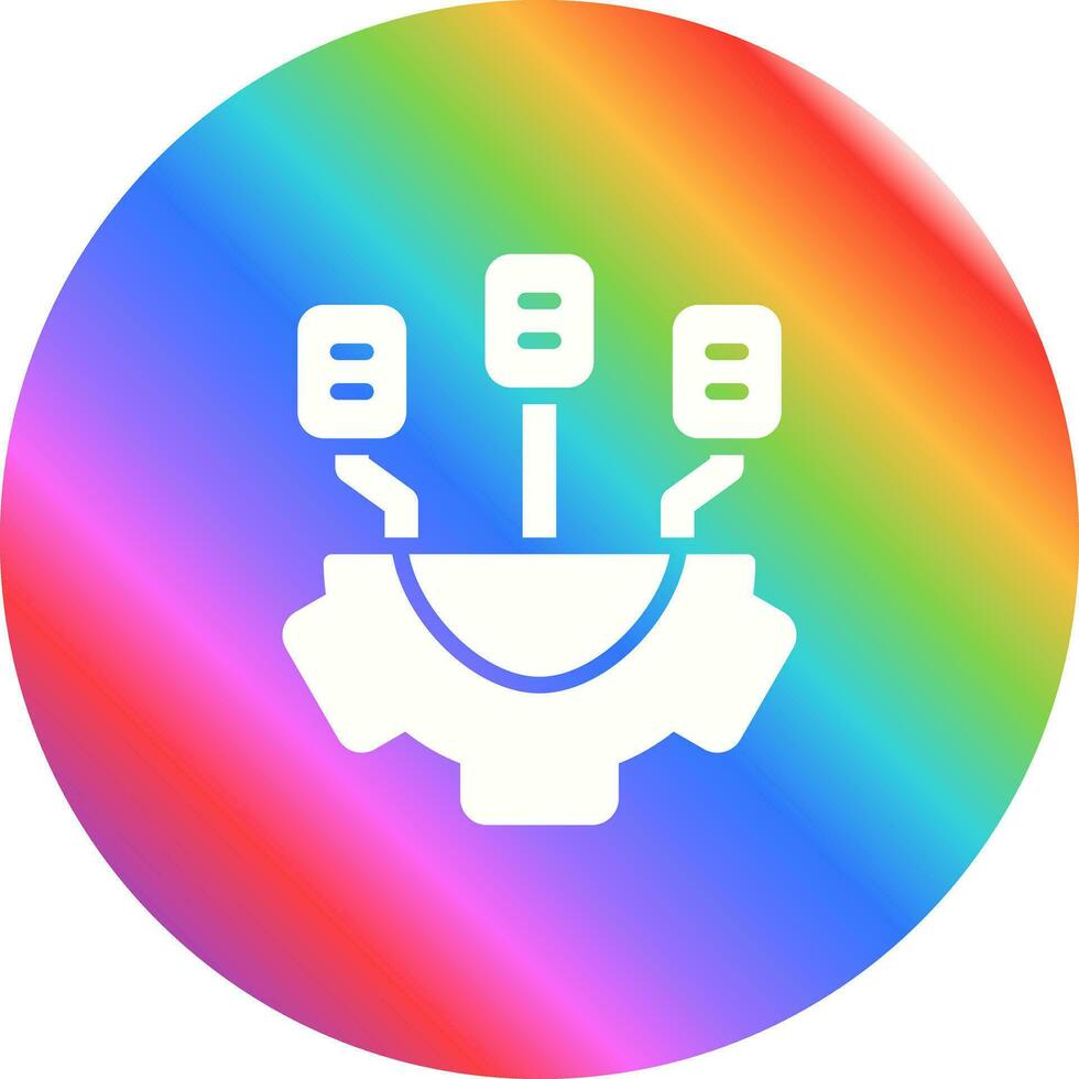 Infrastructure as a Service Vector Icon