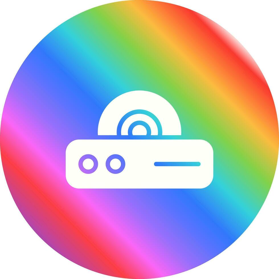 DVD Player Vector Icon