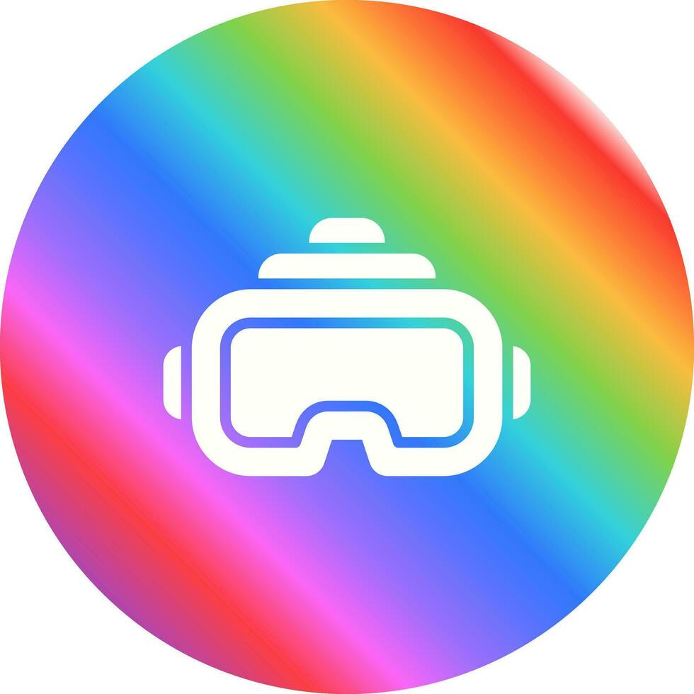 Virtual Reality Headset Vector Icon