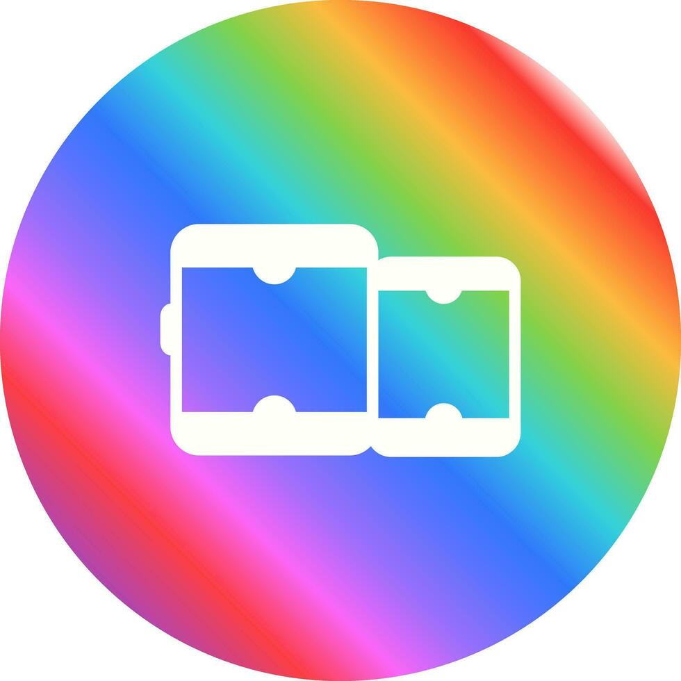 Tablet with smartphone Vector Icon