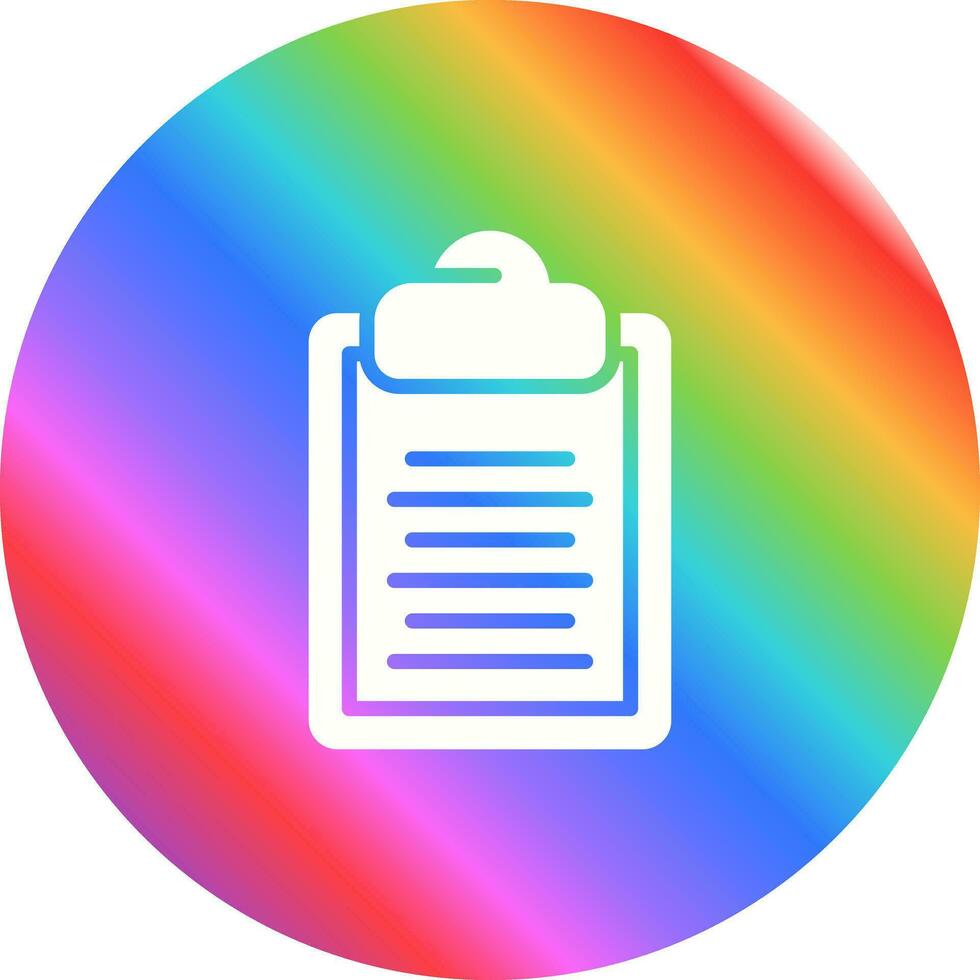 Clipboard Vector Icon