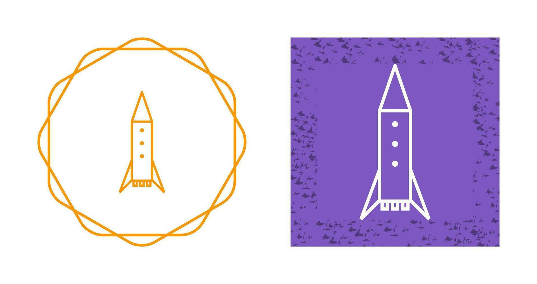 Space Rocket Vector Icon