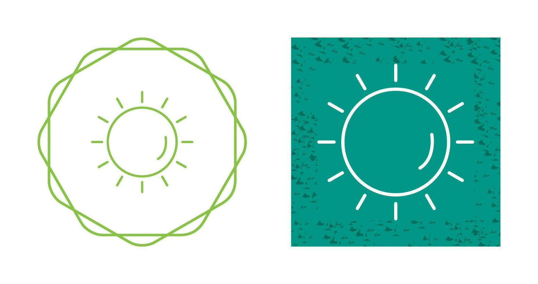 Sun Vector Icon