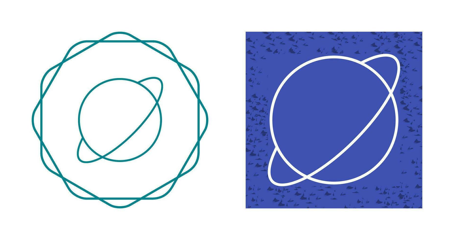 Saturn Vector Icon