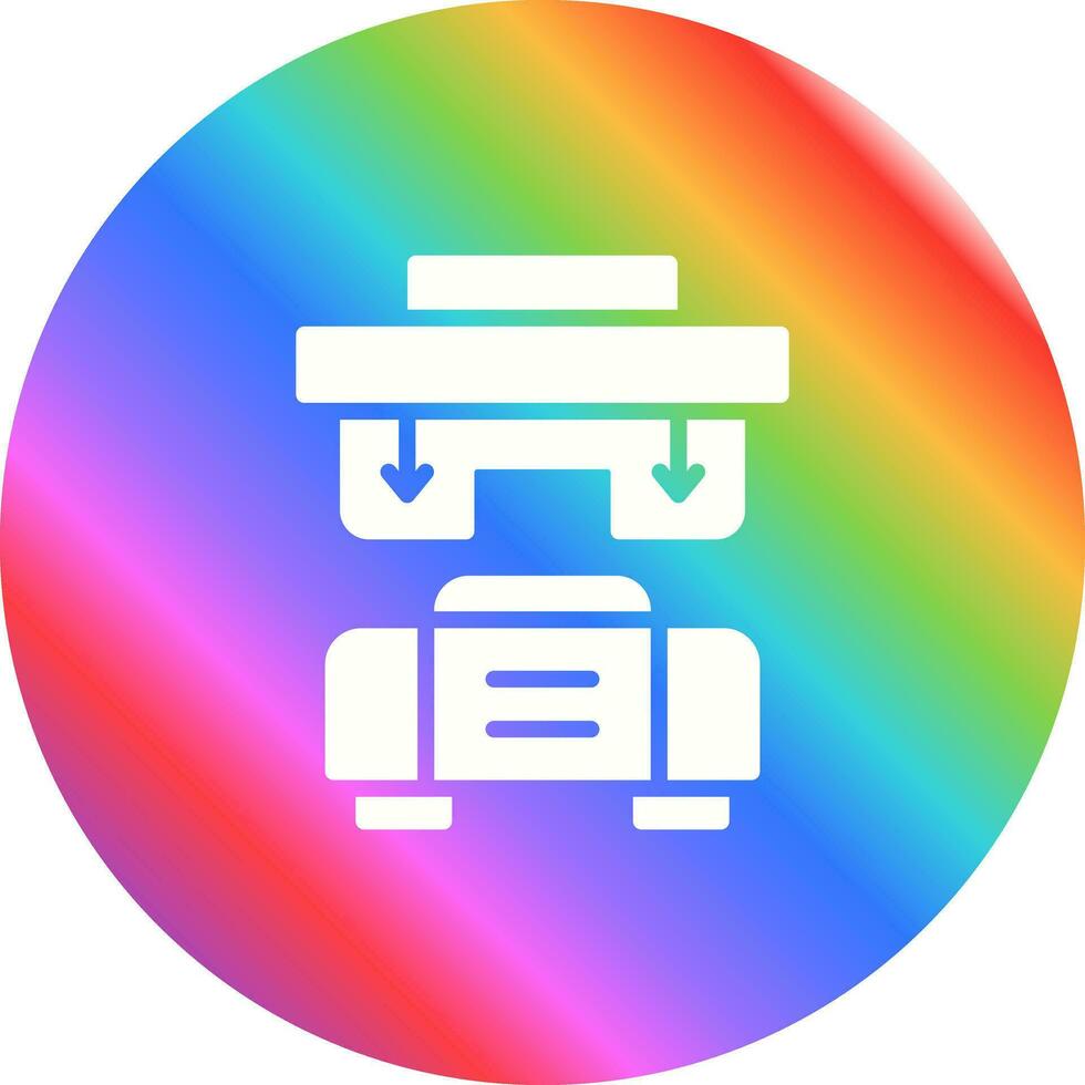 Press Machine Vector Icon