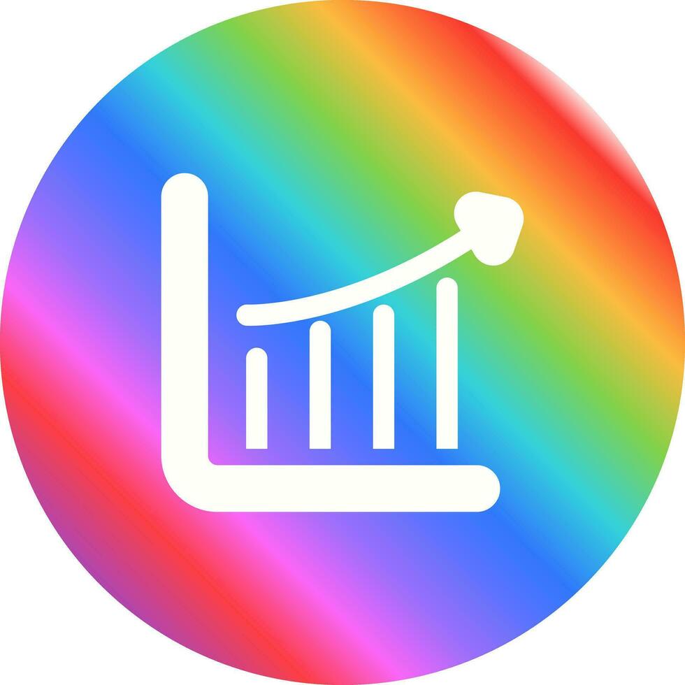 Chart Arrow Grow Vector Icon