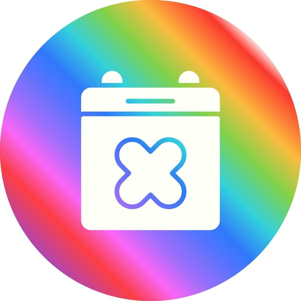 Calendar Xmark Vector Icon