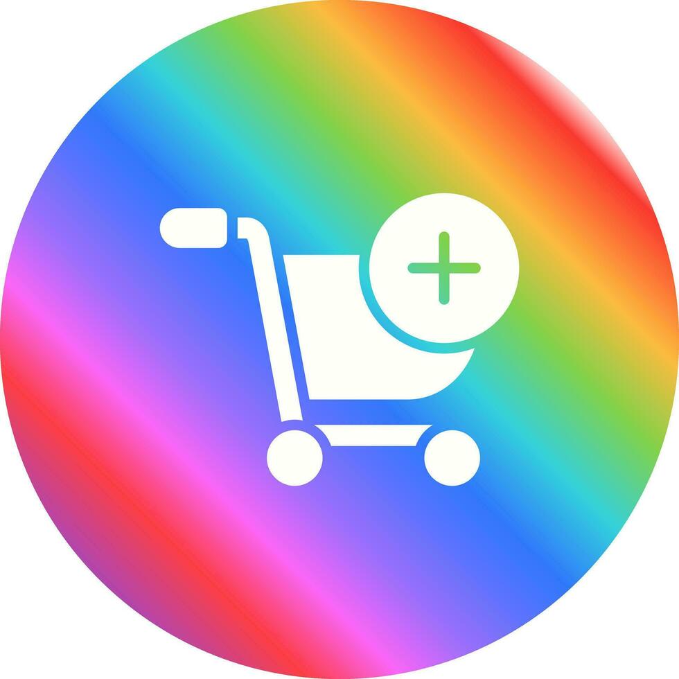 Shoping Cart Add Vector Icon