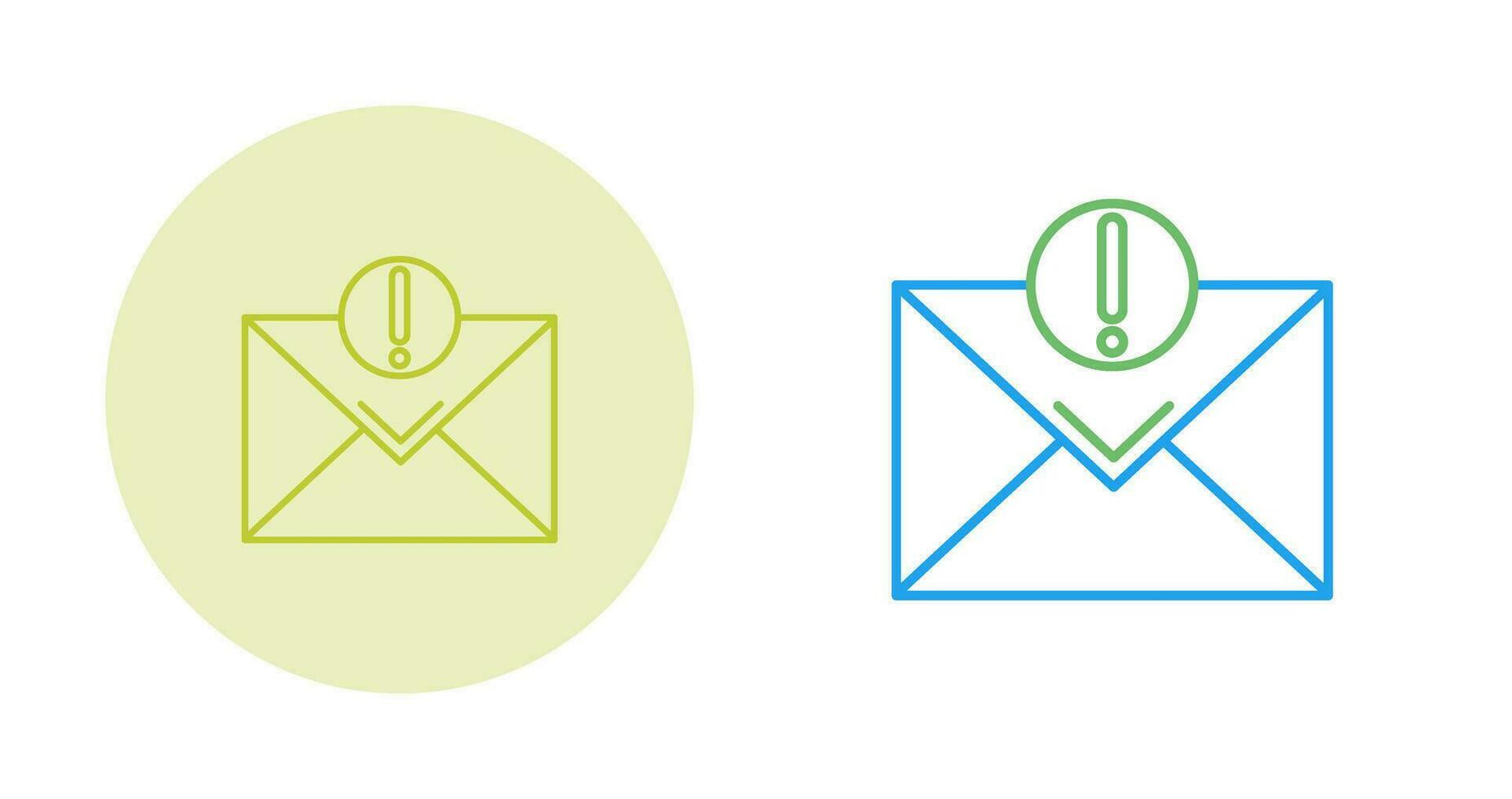 Urgent Mail Vector Icon