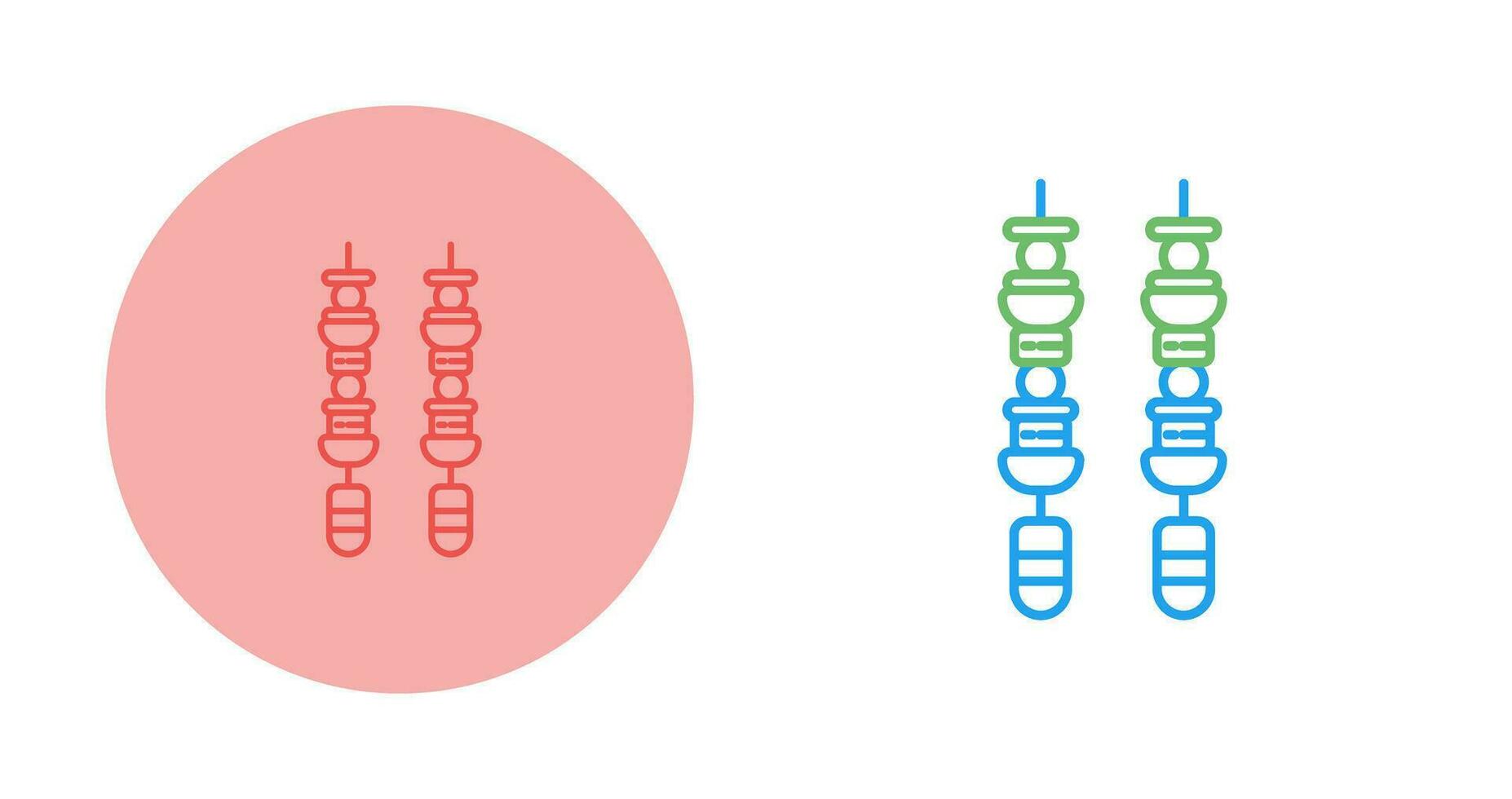 Skewer Vector Icon