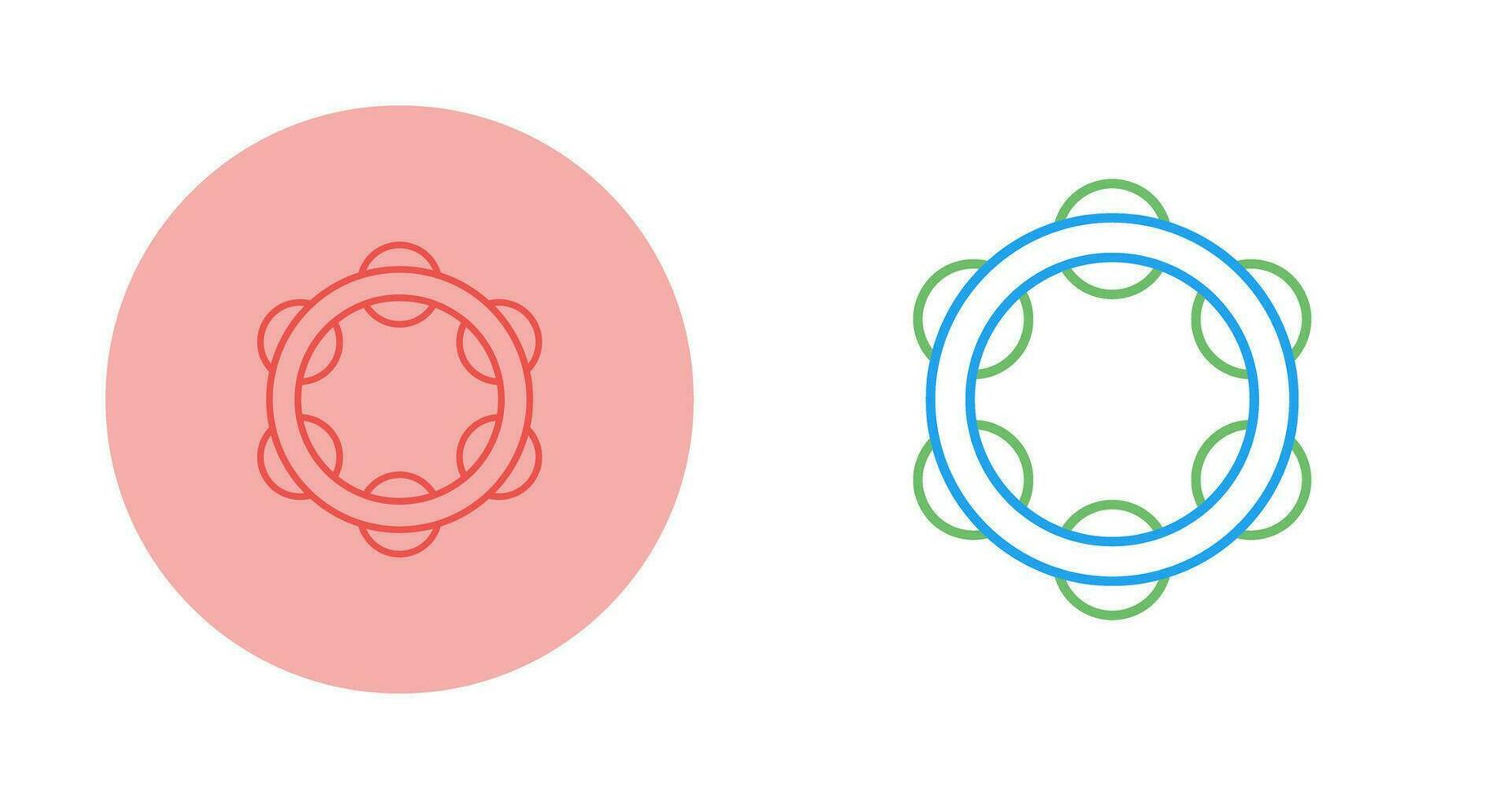 Tambourine Vector Icon