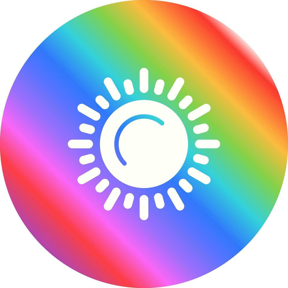 Sun Vector Icon