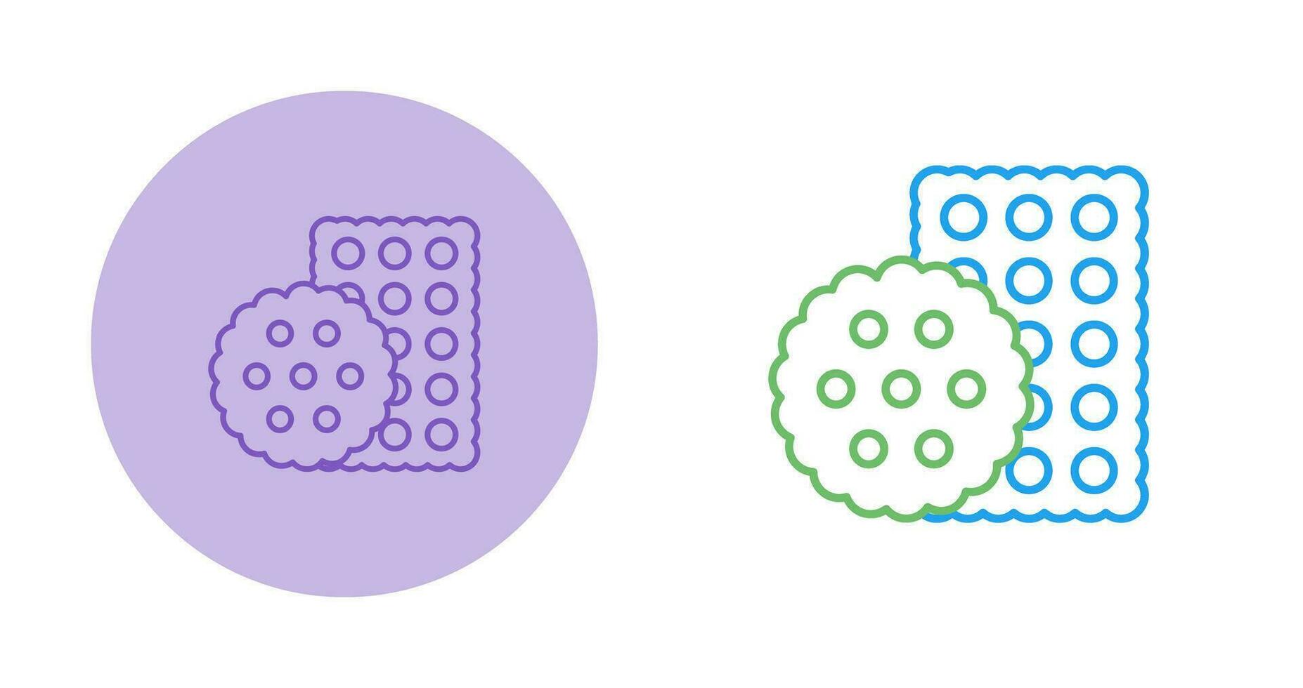 Biscuit Vector Icon
