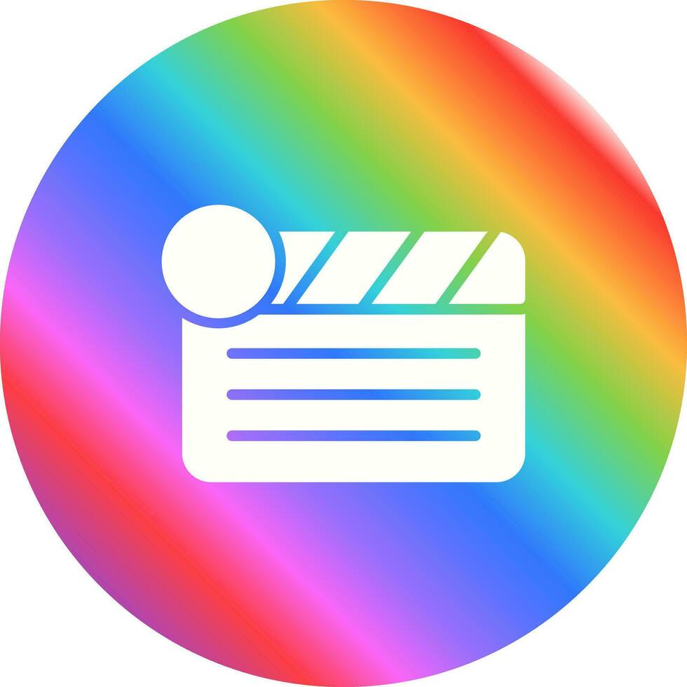 Clapper Board Vector Icon