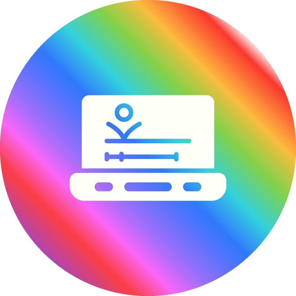 Motion Graphic Vector Icon