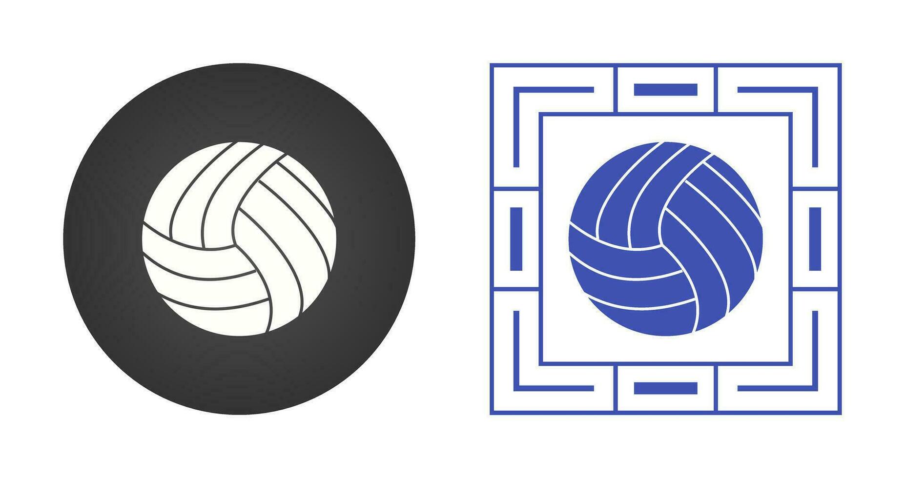 Volley ball Vector Icon