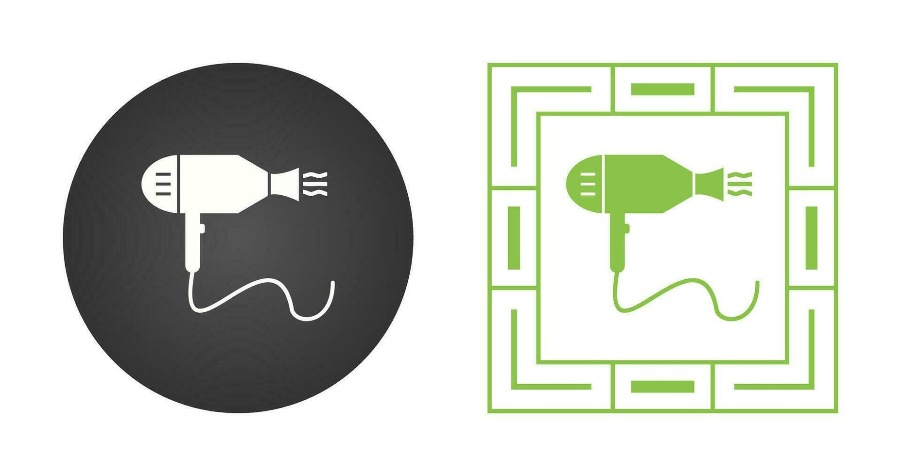 Hair Dryer Vector Icon