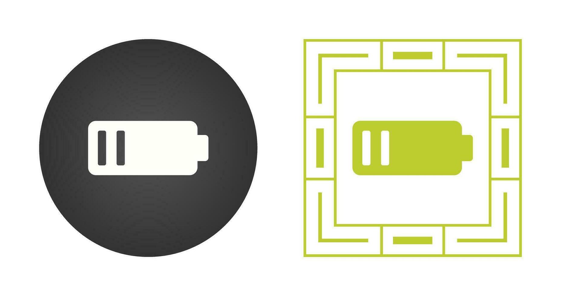 Low Battery Vector Icon
