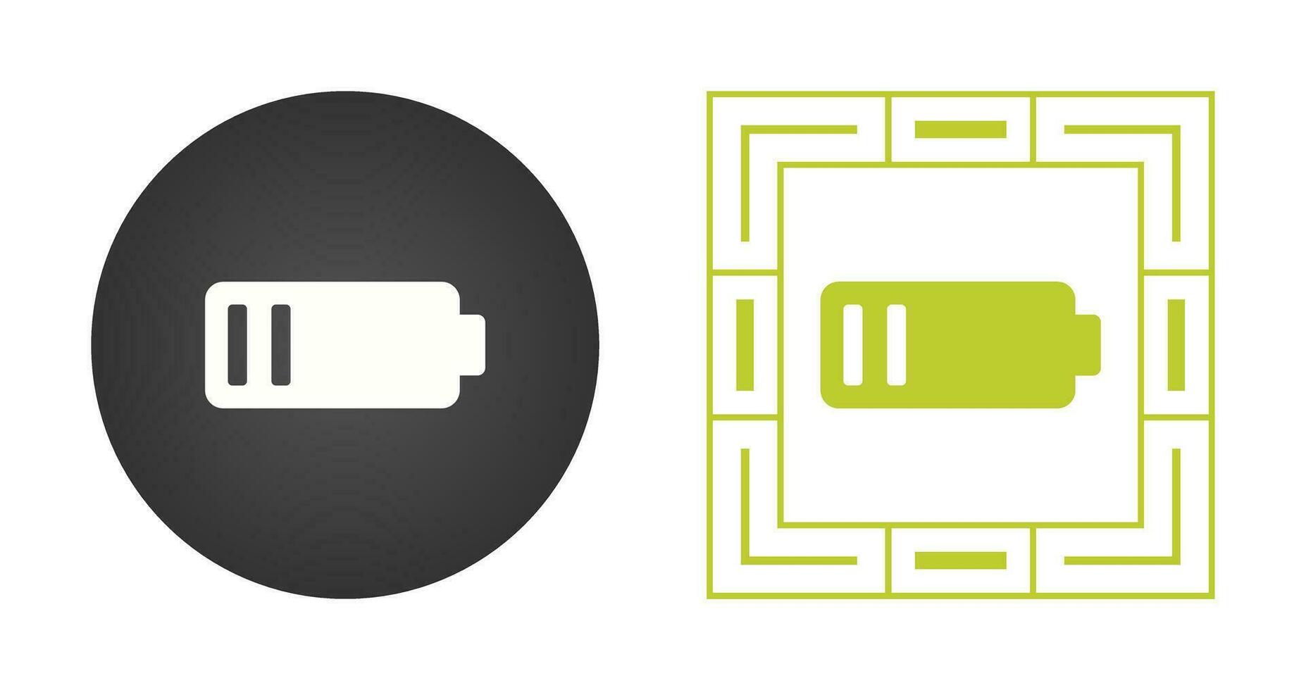 Low Battery Vector Icon