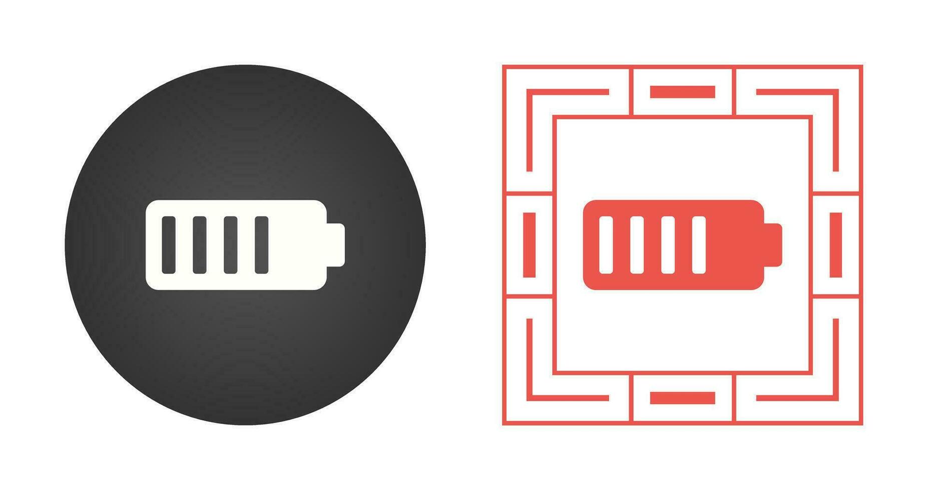 Full Battery Vector Icon