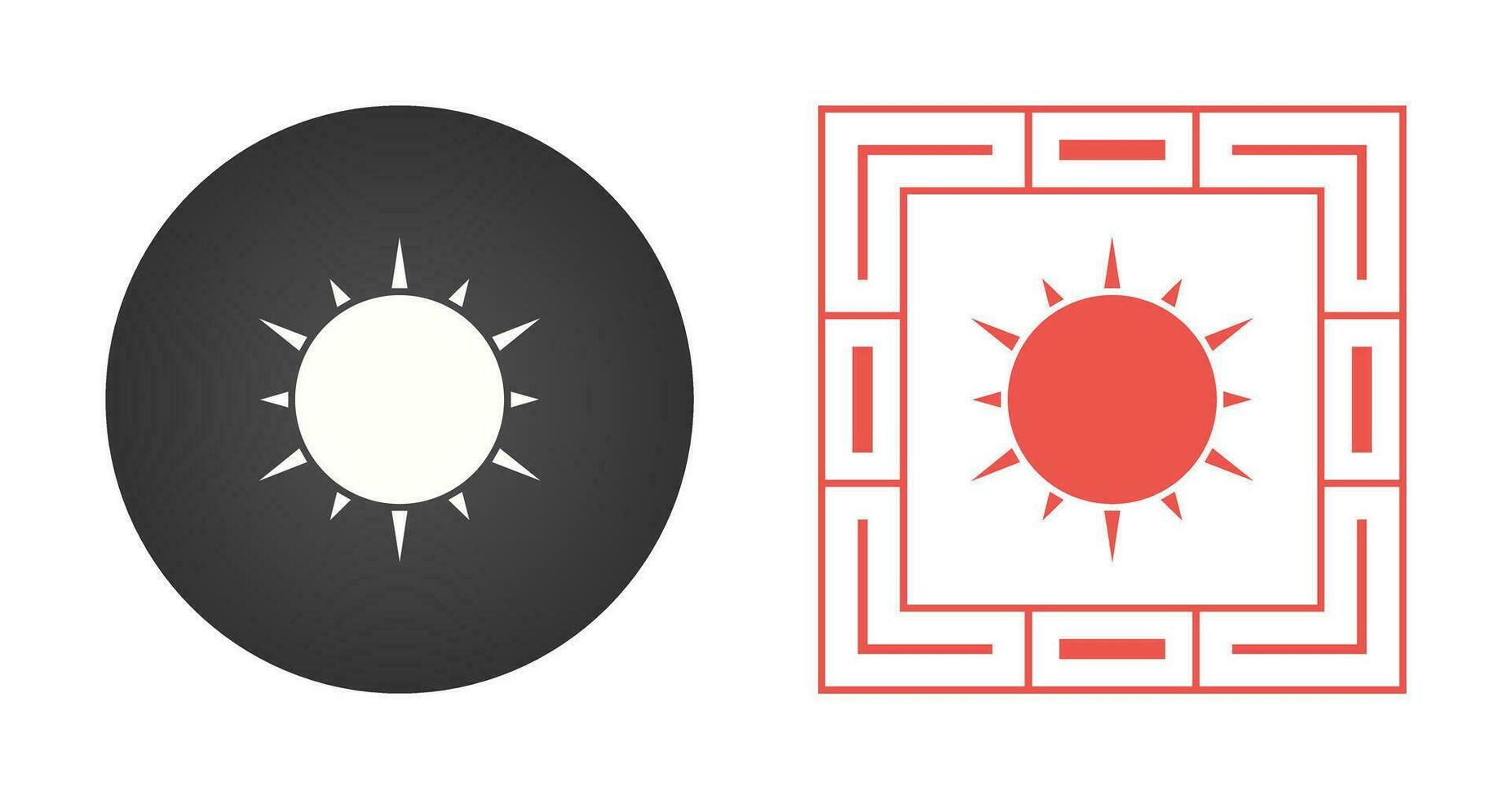 Sun Vector Icon