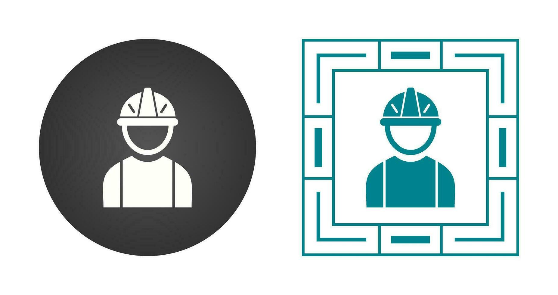 Construction Worker Vector Icon