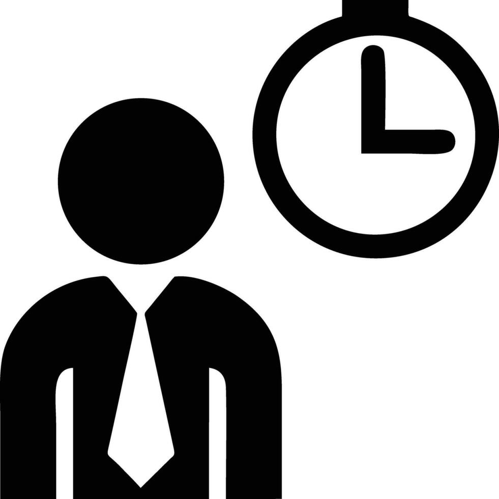 Clock icon symbol design image. Illustration of the alarm watch time isolated vector image. EPS 10