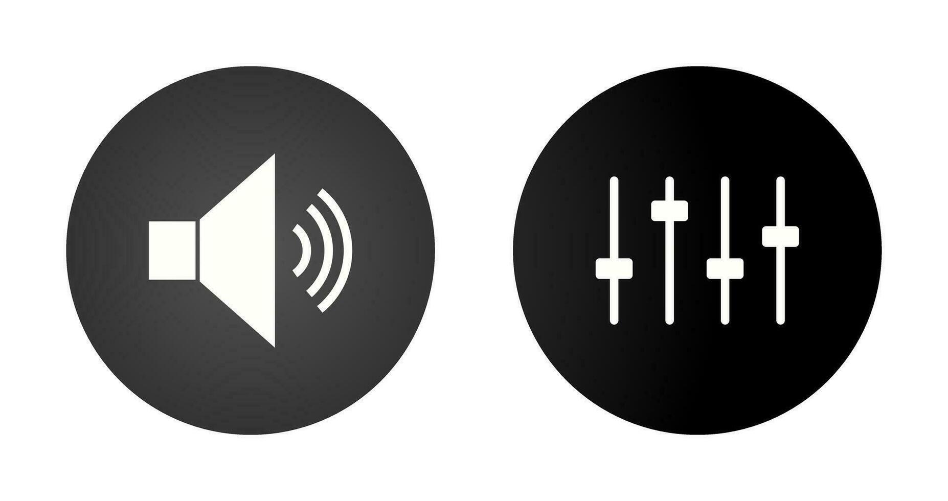 Volume Control Vector Icon