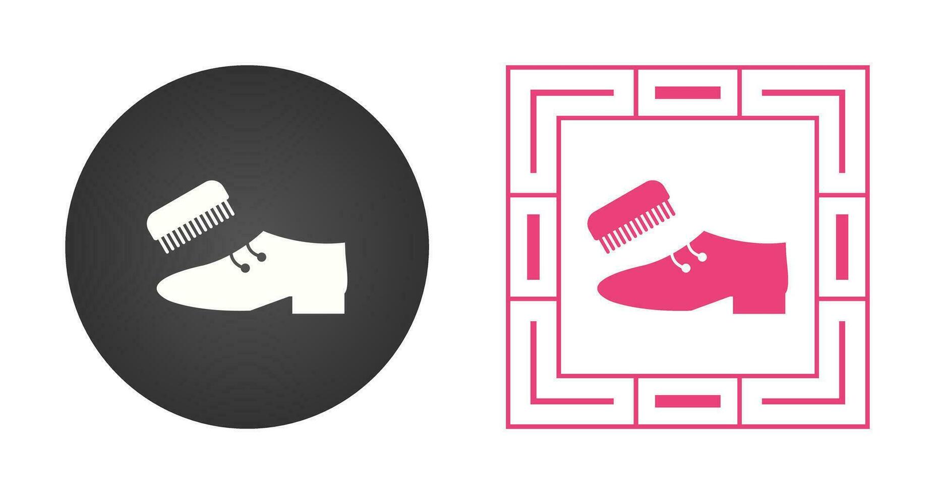 Shoe Polishing Vector Icon