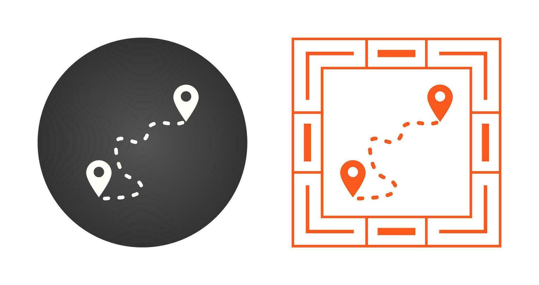Distance Vector Icon