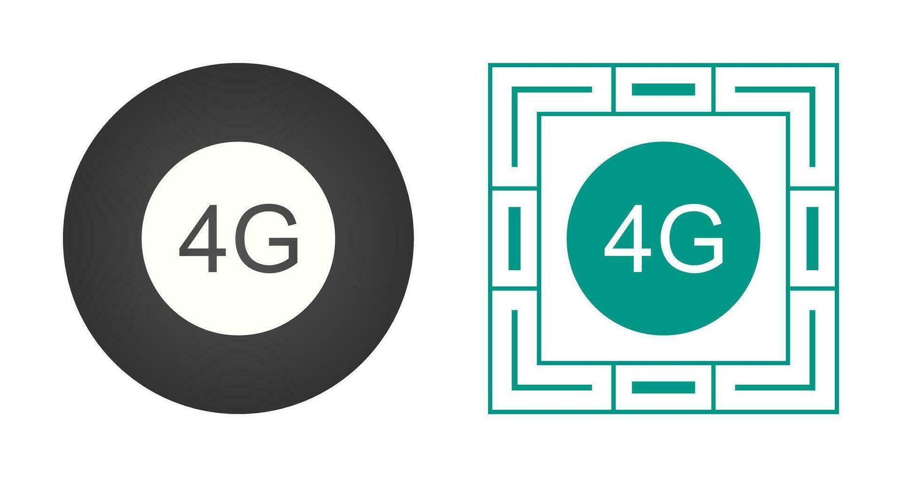 icono de vector 4g