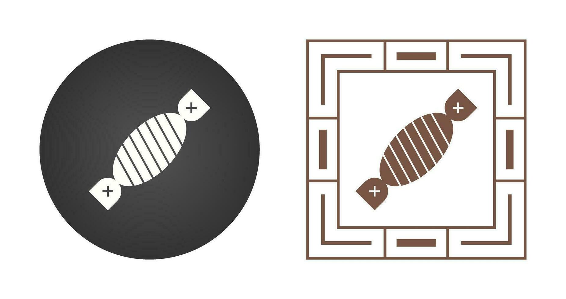 Toffee Vector Icon