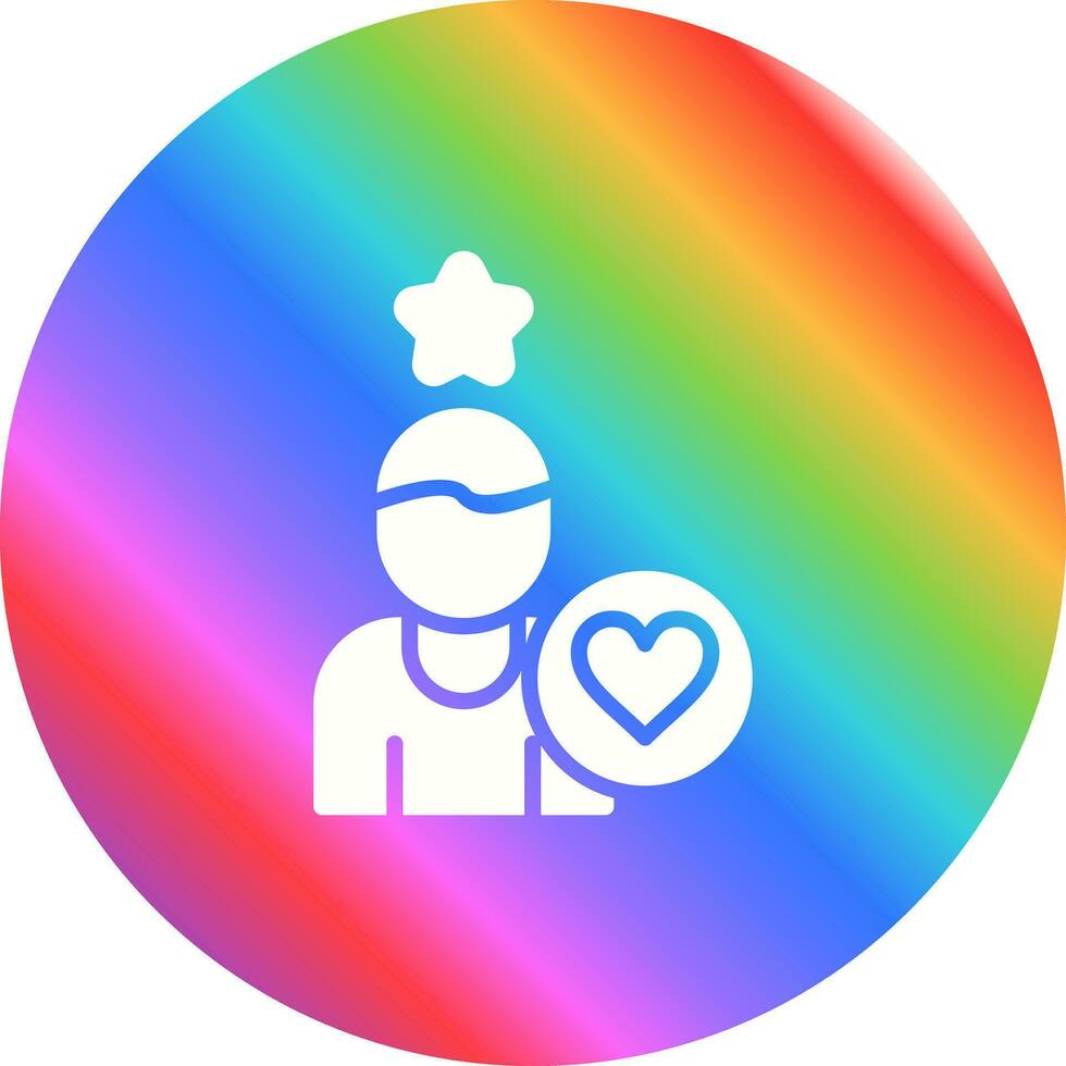 Leading Light Vector Icon
