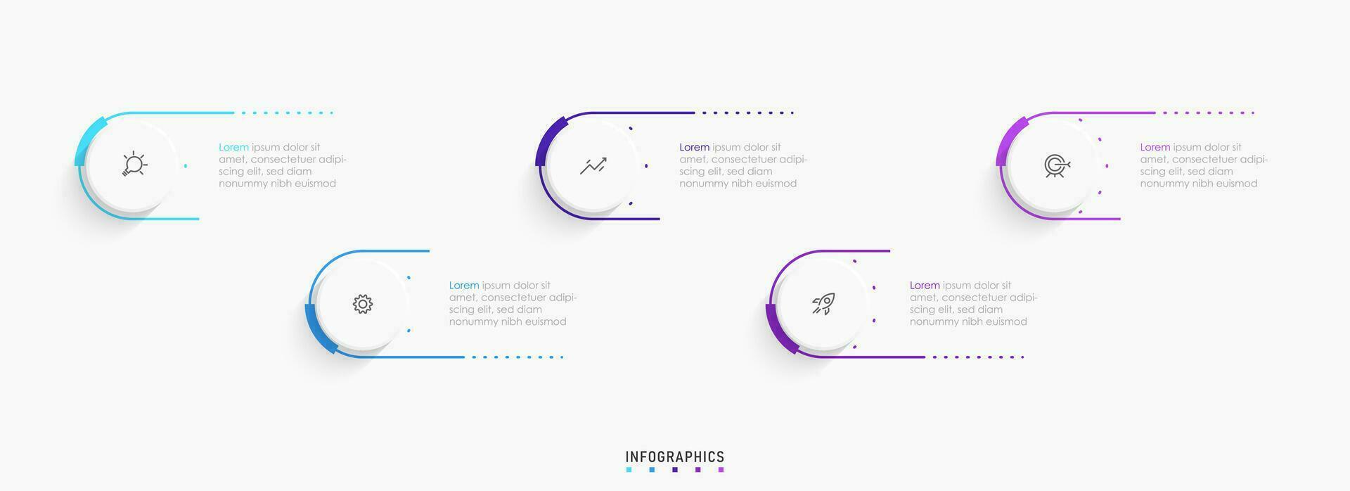 Vector Infographic label design template with icons and 5 options or steps. Can be used for process diagram, presentations, workflow layout, banner, flow chart, info graph.