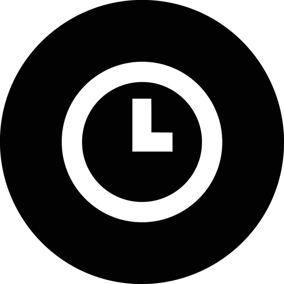 Clock icon symbol design image. Illustration of the alarm watch time isolated vector image. EPS 10