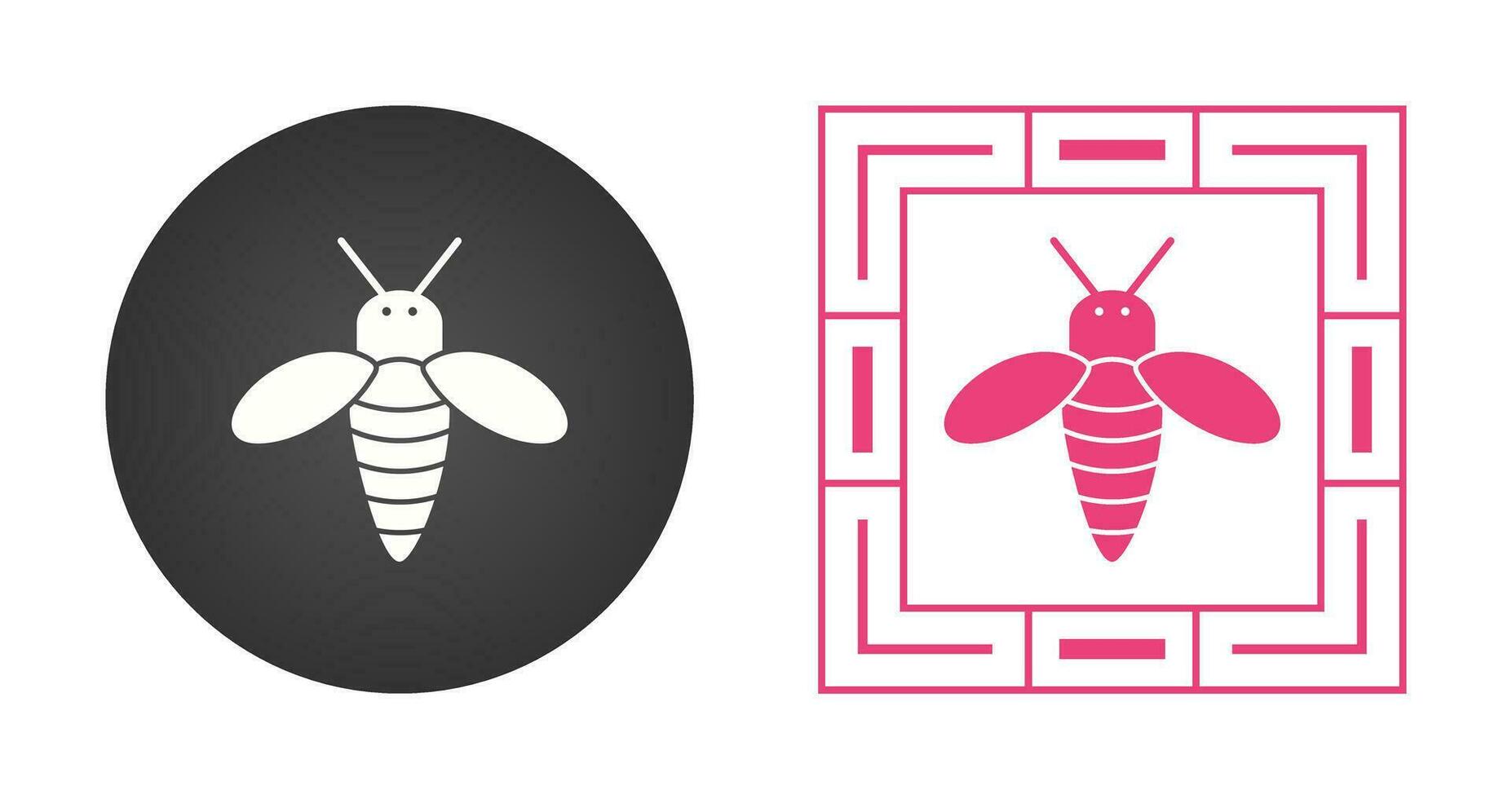 Honey Bee Vector Icon