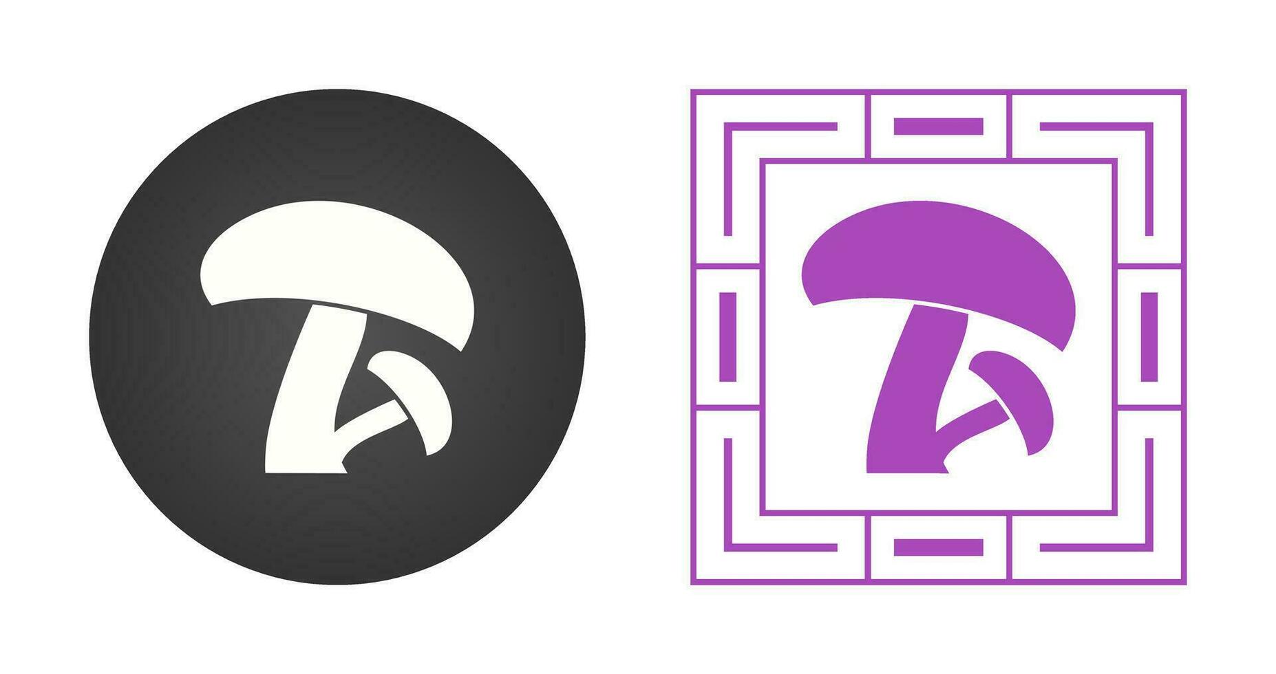 Mushrooms Vector Icon