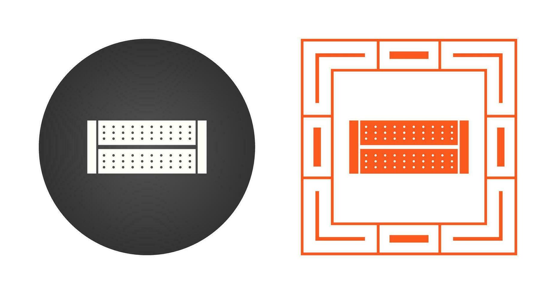 icono de vector de luz led