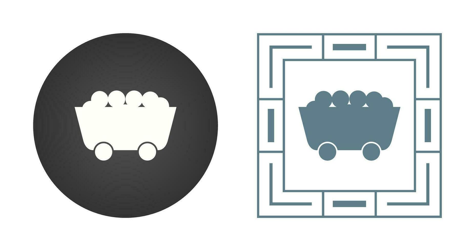 Coal Mine Vector Icon
