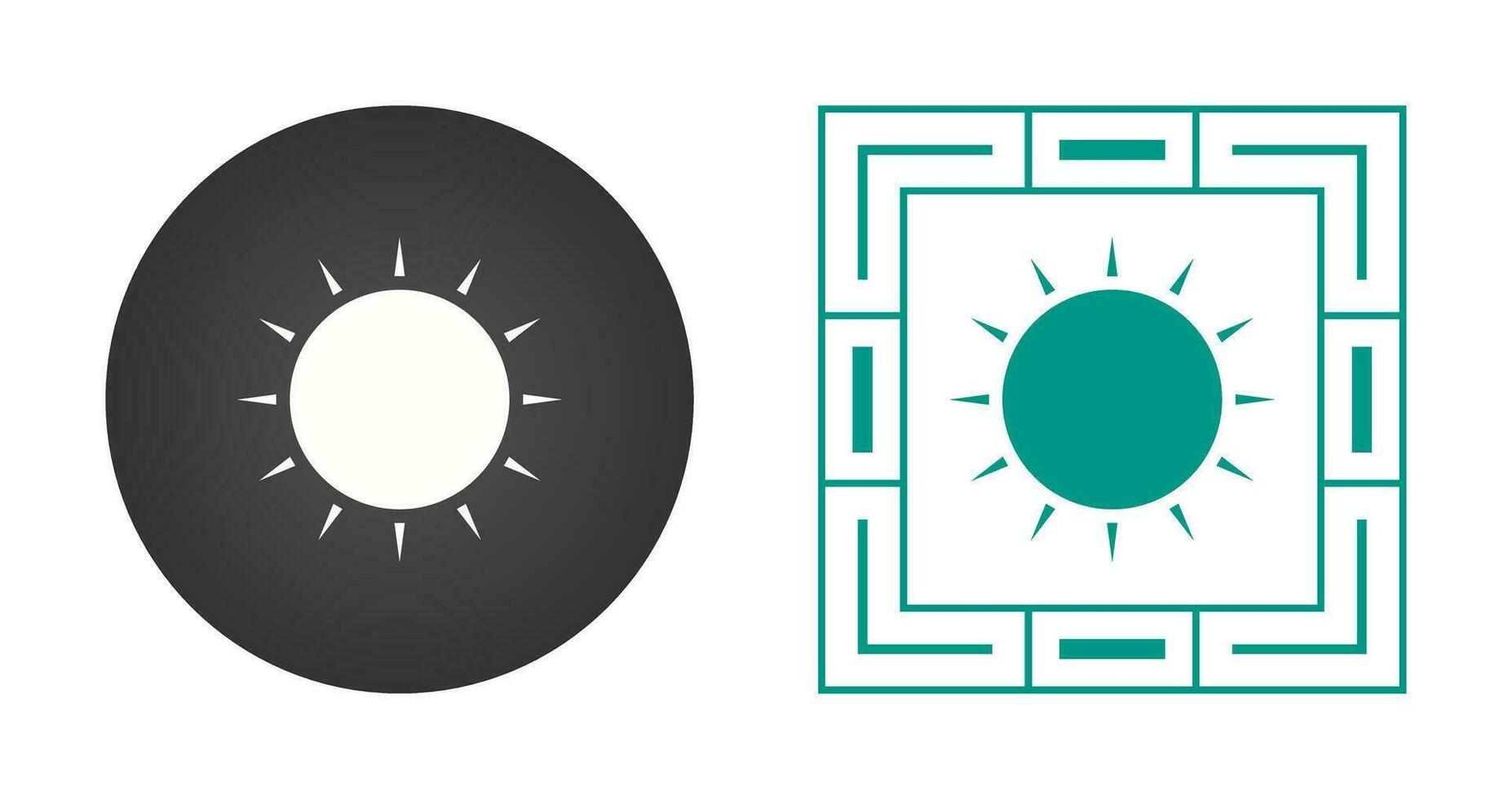 Sun Vector Icon