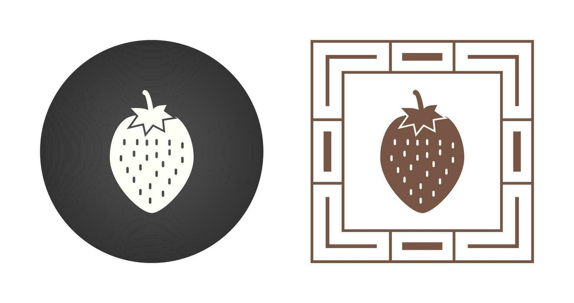 Strawberry Vector Icon