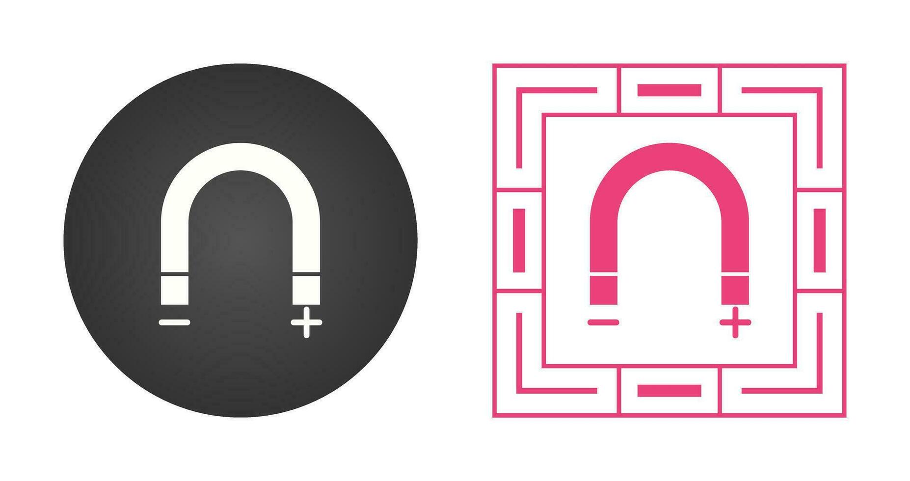 Magnetism Vector Icon