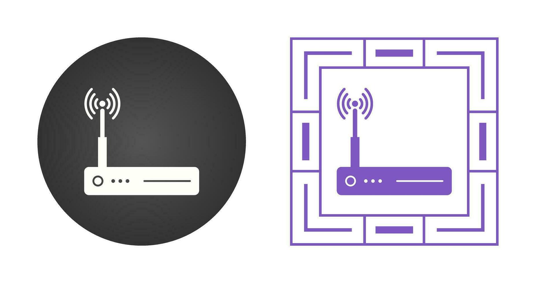 Router Vector Icon