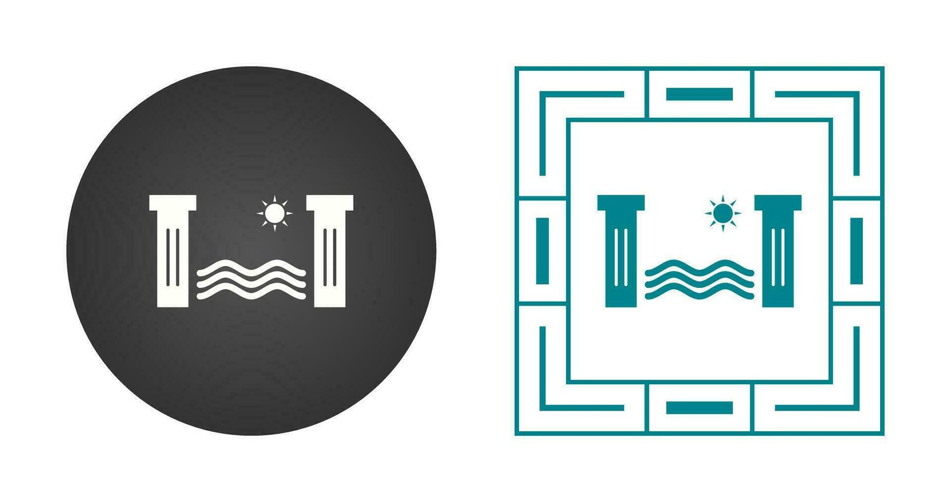 Hydro Power Vector Icon