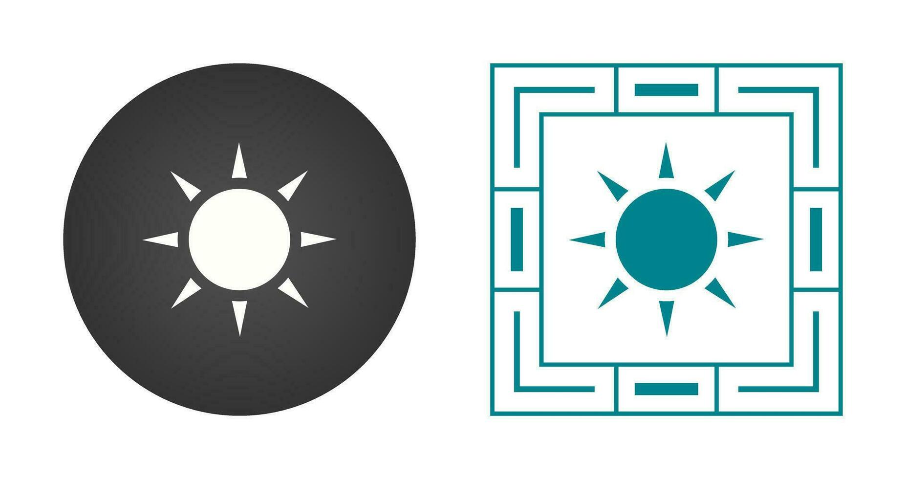 Sun Vector Icon